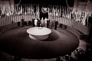 The UN in 1945, with 51 member states